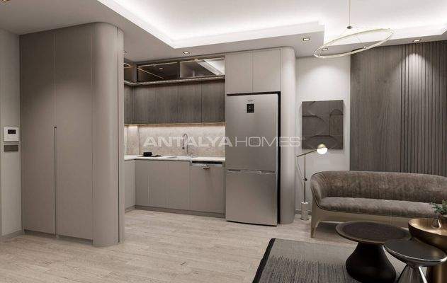 Stylish Apartments in a Complex with Pool in Antalya Konyaaltı