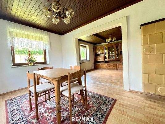 Ess- und Wohnbereich Haus 1