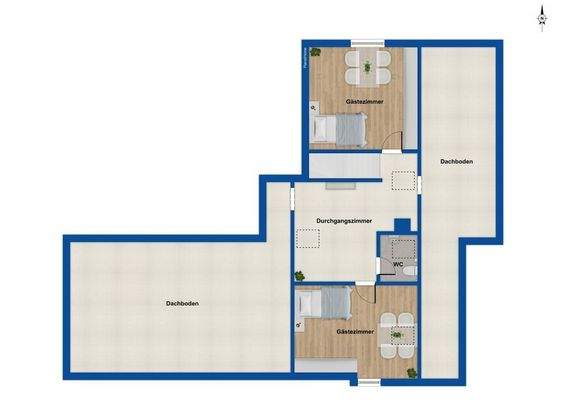 Grundriss Dachgeschoss