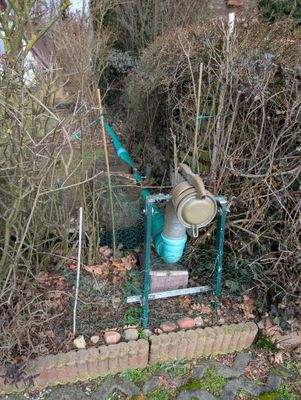 Anschluss Sammelgrube