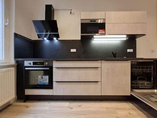 Küche in der sanierten Wohnung