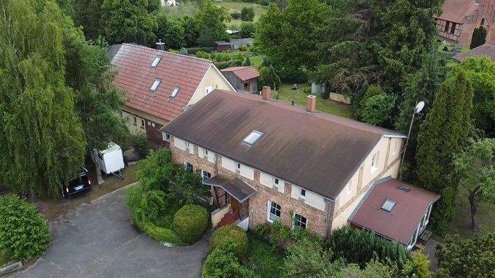 Frontansicht von oben