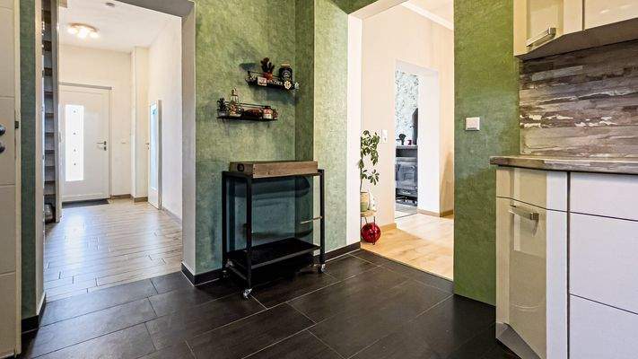 Zugangsbereiche zur Küche