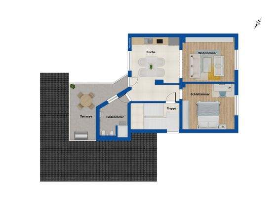 Grundriss Obergeschoss