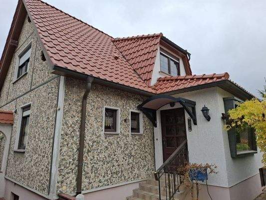 Hinteransicht/Hauseingangsseite