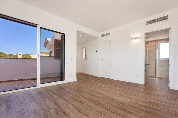 Eines der drei Schlafzimmer 