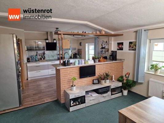 Küche Wohnung Dachgeschoss