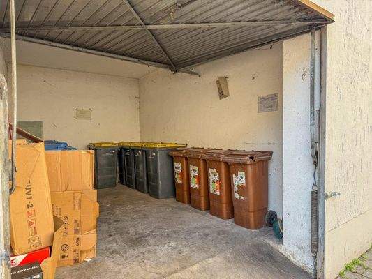 Garage für Mülltonnen