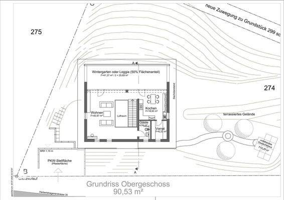 Grundriss erste Etage 