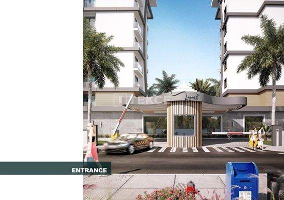 Sea and Pool View Stylish Flats in Alanya Payallar