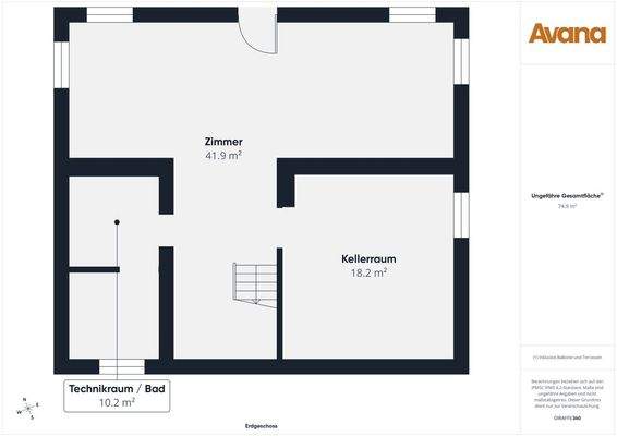 Grundriss Kellergeschoss