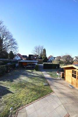 Blick Richtung Straße