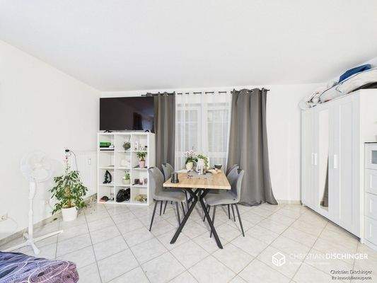 Wohn- und Schlafbereich / Küche