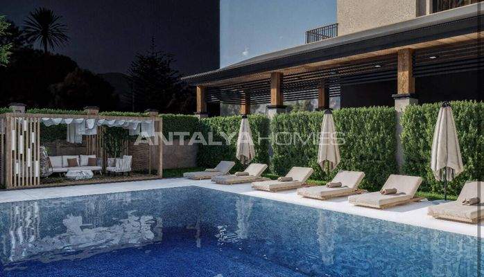 Duplex Flats in a Complex with Pool and Gym in Alanya Center