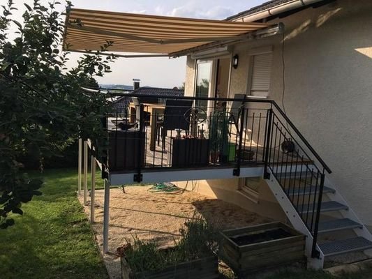 Abgang zum Garten