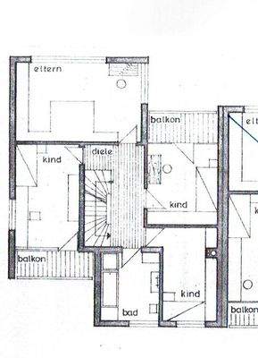 Grundriss Obergeschoss