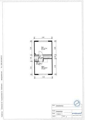 Grundriss obere Etage