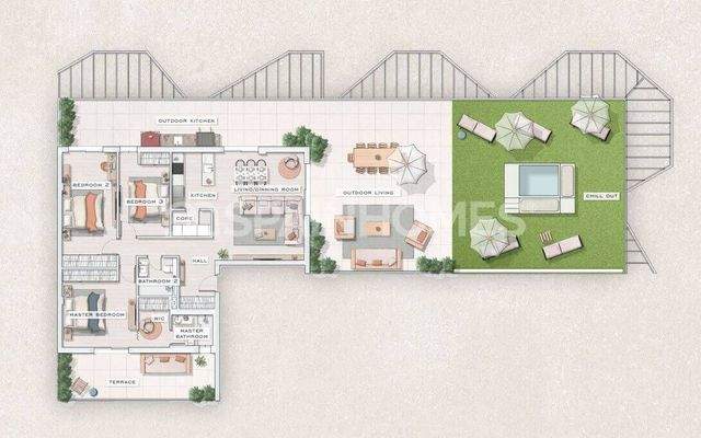 Outstanding Flats and Penthouses in a Complex in Mijas