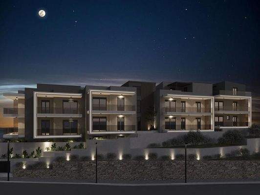 Kreta, Rethymno: Neubau-Projekt! 4-Zimmer-Apartment in Mastaba zu verkaufen