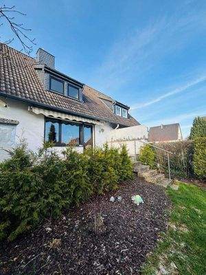 Rückseite des Hauses
