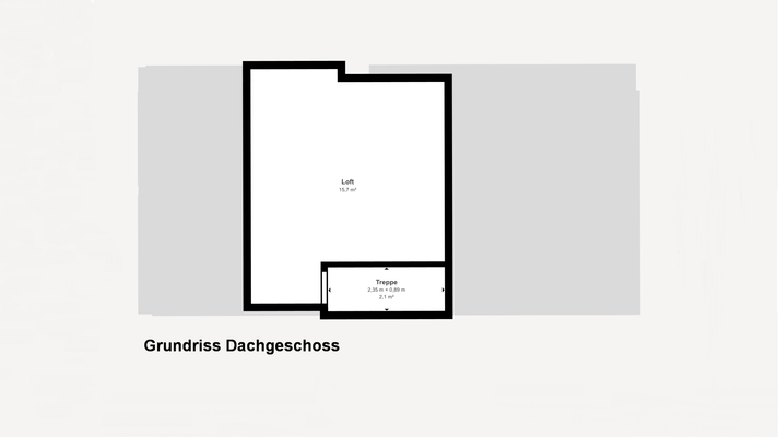 Grundriss Dachgeschoss