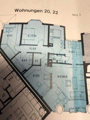 Grundriß Whg 20