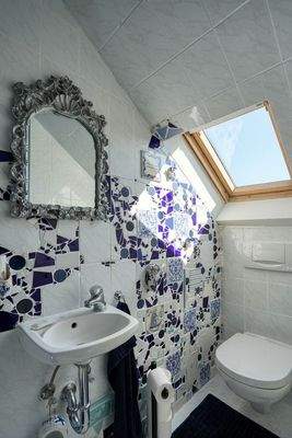 Teilansicht Duschbad im Dachgeschoss