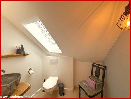 WC im Dachgeschoss 