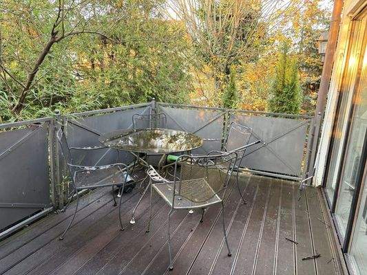 Terrasse (Balkon) Westen