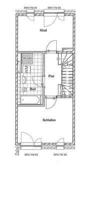 Grundriss Obergeschoß