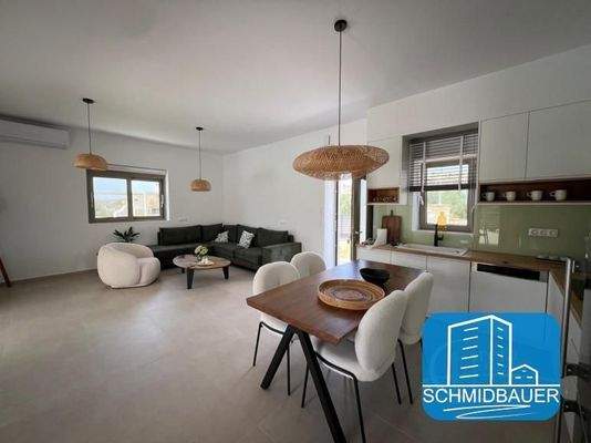 Kreta, Sivas: Moderne Villa umgeben von Olivenbäumen zum Verkauf