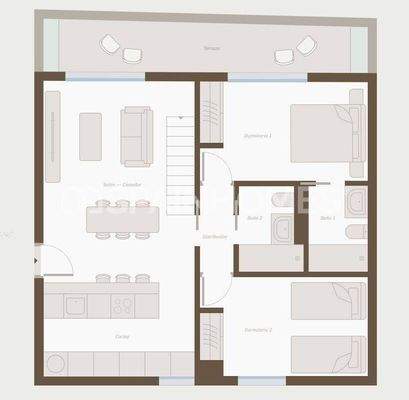 Sea-View Flats in a Complex with Pool in Estepona