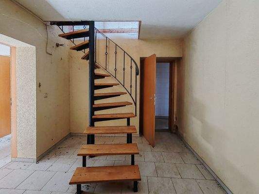 Wendeltreppe Erdgeschoss