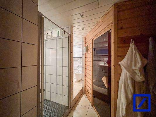Sauna mit Bad