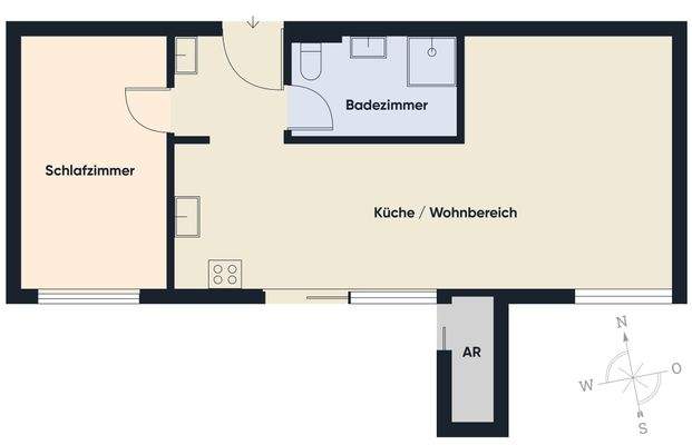 Grundriss ohne Maßstab