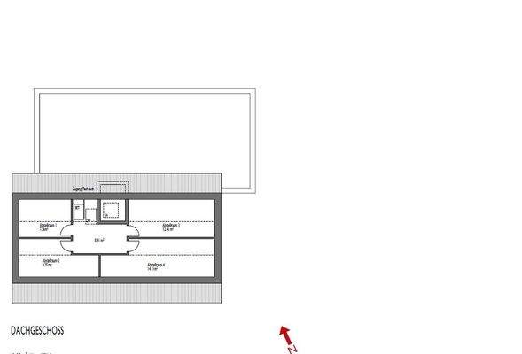 Grundrisse Dachgeschoss (Abstellräume)