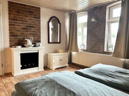 Schlafen mit Ankleidebereich