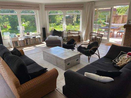 ... und die Terrasse wartet auch schon...