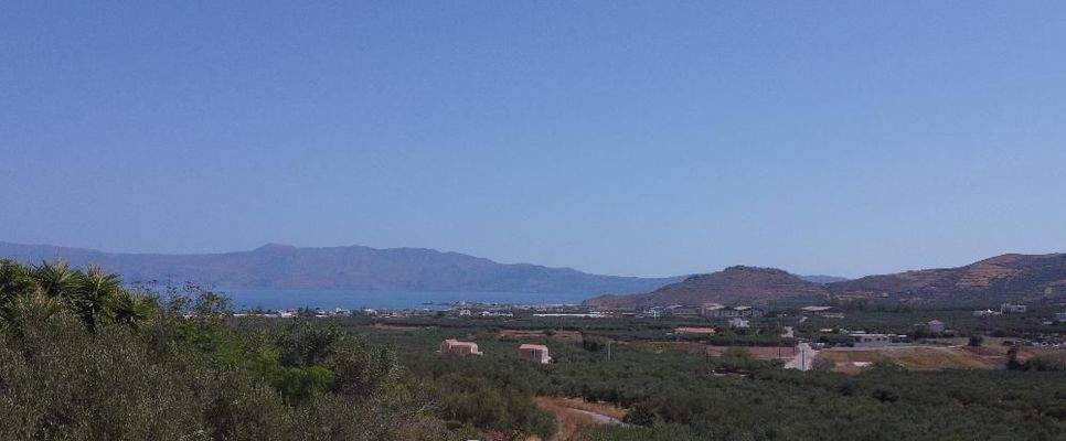 Kreta, Kissamos: Halbfertiges Haus mit Blick auf Meer und Berge zu verkaufen