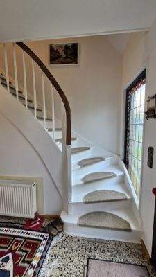 Treppenaufgang zum Dachgeschoß