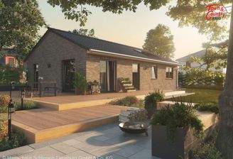 Ansicht Garten Verblendfassade