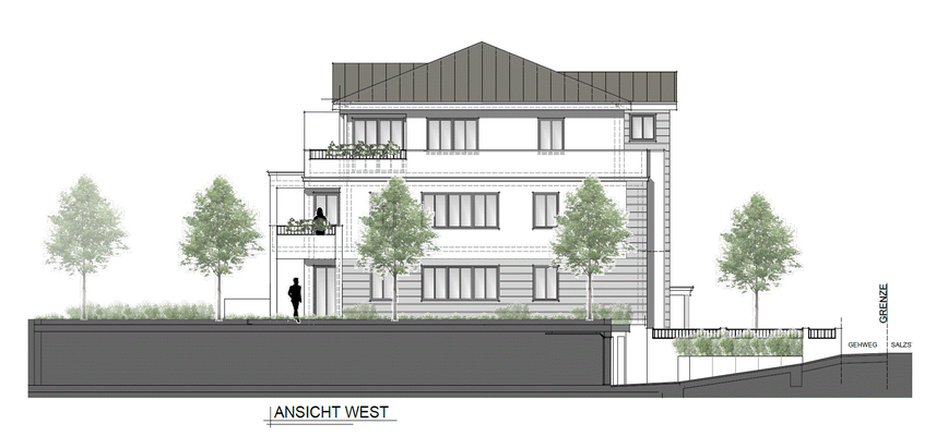 Hausansicht West_Animation