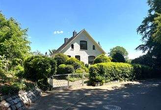 Blick aufs Haus von Westen