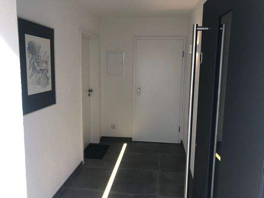 Eintritt ins Gebäude