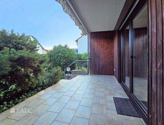 Terrasse vor dem Esszimmer