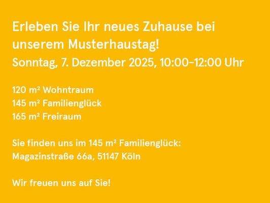 Musterhaustag Sonntag, 07.12.2025 K_Immobilie