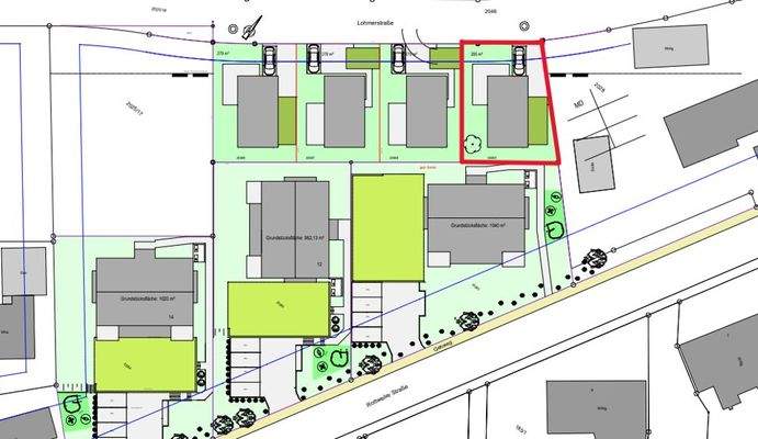 Lageplan Ausschnitt 5-1