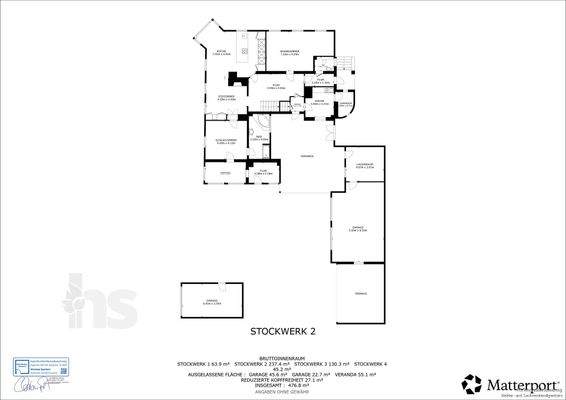 Grundriss - Erdgeschoss & Außenanlage