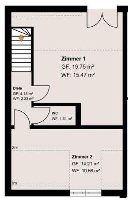 Grundriss Obergeschoss