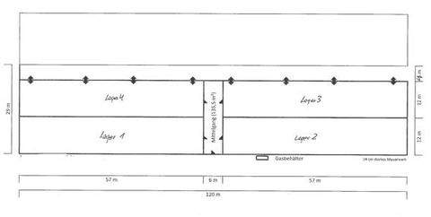 Wiesent Halle, Wiesent Hallenfläche